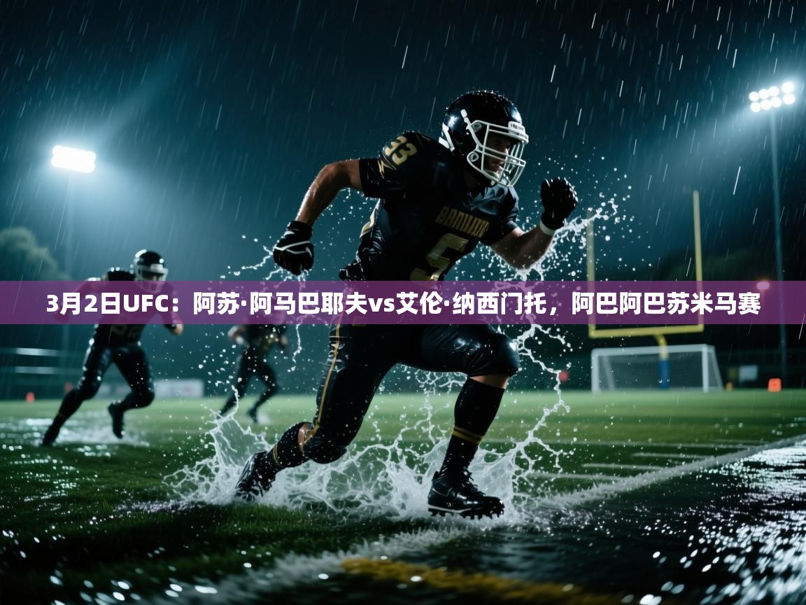 3月2日UFC:阿苏·阿马巴耶夫vs艾伦·纳西门托,阿巴阿巴苏米马赛 第2张